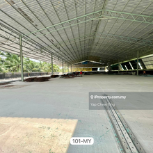 Cheap Rent!! 1.5 Acre Factory Warehouse @ Kapar Batu 8 Klang 