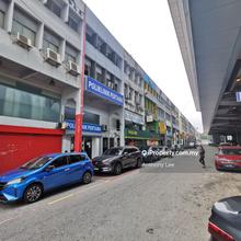 Cheras Taman Pertama 4 storey Shop, facing main road MRT station
