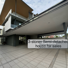 Three storey semi detached house for sale
