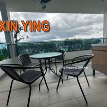 Furnished Unit, 2 plus 1 study , Extra Balcony Spaces, Good Deal!!