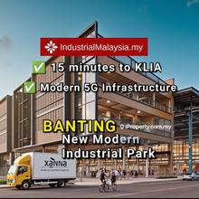 Banting New Modern Factory, 15 minutes to KLIA, with 5-G & E V Infra