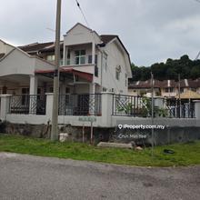 2 storey Partially furnished corner lot at Bukit Beruang for Rent