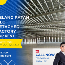 Silc Gelang Patah Detached Factory/ Warehouse for Rent
