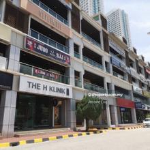 Facing main road