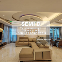Semi D Fully Renovate Furnished Lakeside Tasik Prima Puchong Rent Sale