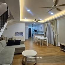 2 Sty Bandar Bukit Raja Endlot Part Furnish Aircond Kitchen Cabinet