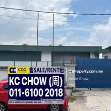 Menglembu Corner Industrial Factory For Rent
