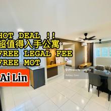 Free Legal Fee n MOT Fairview Fully Furnished Sg Ara Relau Airport Fiz