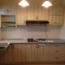 High Floor, Partly Furnished unit, Bumi Lot