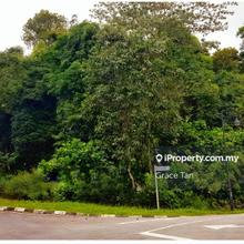 Premium Corner Bungalow Lot , Dual Access , Elevated & Leveled Terrain