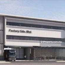 Brand new detached factory sg kapar indah 3stry office cum warehouse 