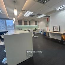 Partly Furnished Office Unit For Rent At Mont Kiara