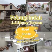 Pelangi Indah 1.5storey Terrace 4bed 3bath Partial Furnished For Rent