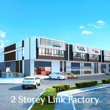 Brand New 2 Storey Link Factory @Bukit Serdang