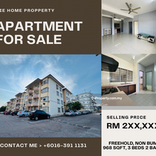 Pangsapuri bertam malim ( walk up apartment with guarded )
