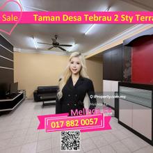 Johor Bahru Taman Desa Tebrau Nice 2 Storey Terrace Unblock View