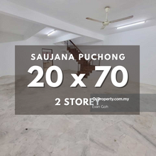 Facing Open 20x70 Non Bumi Double Storey Terrace Saujana Puchong Sp6 