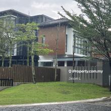 Elegant Corner Lot Bungalow with Pool in Gated Enclave