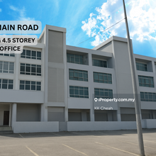 2 Adjoining 4.5 Storey Shop Office with Lift Facing Main Road for Rent