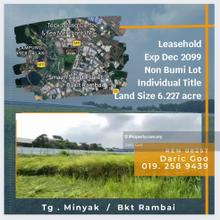 Industrial Detached Plot At Bukit Rambai Tanjong Minyak Melaka.