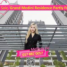Iskandar Puteri Grand Medini Residence Partially Furnished 2bed