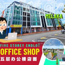 5 Storey Office Shop at Semabok Bukit Piatu near Amj Highway 