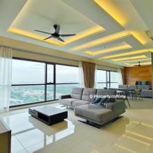 High floor with golf view, premium furnishing