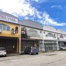 Kepong Perindustrian Kip ( End Lot ) 1.5 Storey Factory For Rent 