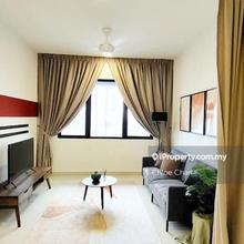 Parc 3 @ Cheras 570sqft 1 R 1 B Near MRT Fully Furnished Unit For Rent