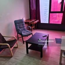 Fully furnished,studio,available now,washer,fridge,end lot,rent cp