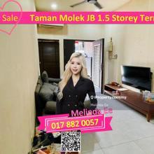 Johor Bahru Taman Molek Fully Renovated 1.5 Storey Terrace 3bed