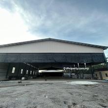 Open Space Warehouse with Land