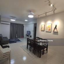 Tabuan Jaya Apartment 3 Bedrooms Fully Furnished Unit For Rent 