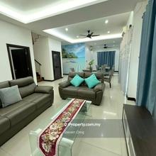 Fully Furnished 2 Storey Semi-D 46x85 Setia Eco Park For Rent
