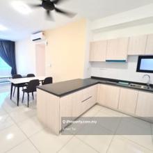 Parc 3, 3 rooms, fully furnished, near MRT maluri