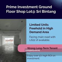 ROI 5% Facing Main road ground floor shop for sale 