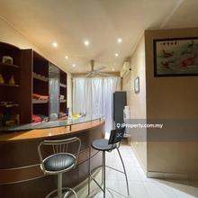 Non bumi doubl storey semi detached, fully furnished w good condition 