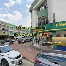 Taman Mastiara - Below Market Price - Good Frontage - 3 sty shoplot