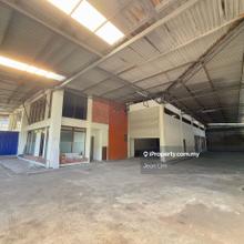 1.5 Sty Semi D Factory Bu 6ksf Power 500amp Pandamaran Port Klang