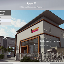 Brand New 2 and half storey Factory 24h security 