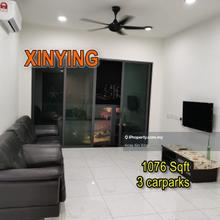 Basic Furnished unit, 3 Carparks , low floor 