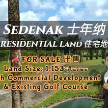 Sedenak Residential Land Development For Sale 
