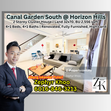 Canal Garden South @ Horizon Hills 2 Storey Cluster House High Land