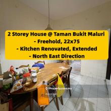2 Storey House, Freehold, 22x75, Intermediate Lot