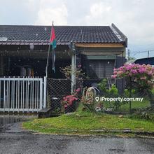 Corner huge land  1 storey house for sale at Taman Sri Kota Taiping