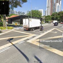 Facing main road
