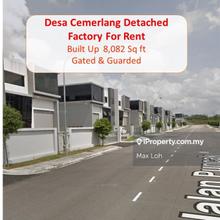 Desa Cemerlang, Semi D Factory, Bua 8,082 Sqf