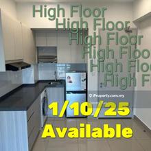 Facing Klcc View Fully  Furnished High floor now for rent !