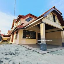 Taman Pelangi Indah 1.5 storey end lot house rent 