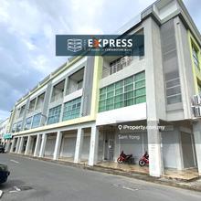 3 Storey Intermediate Terrace Shoplot at Lutong (Opposite krp), Miri